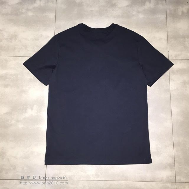 Burberry短袖 19春夏新款 巴寶莉黑色T恤   tzy1760